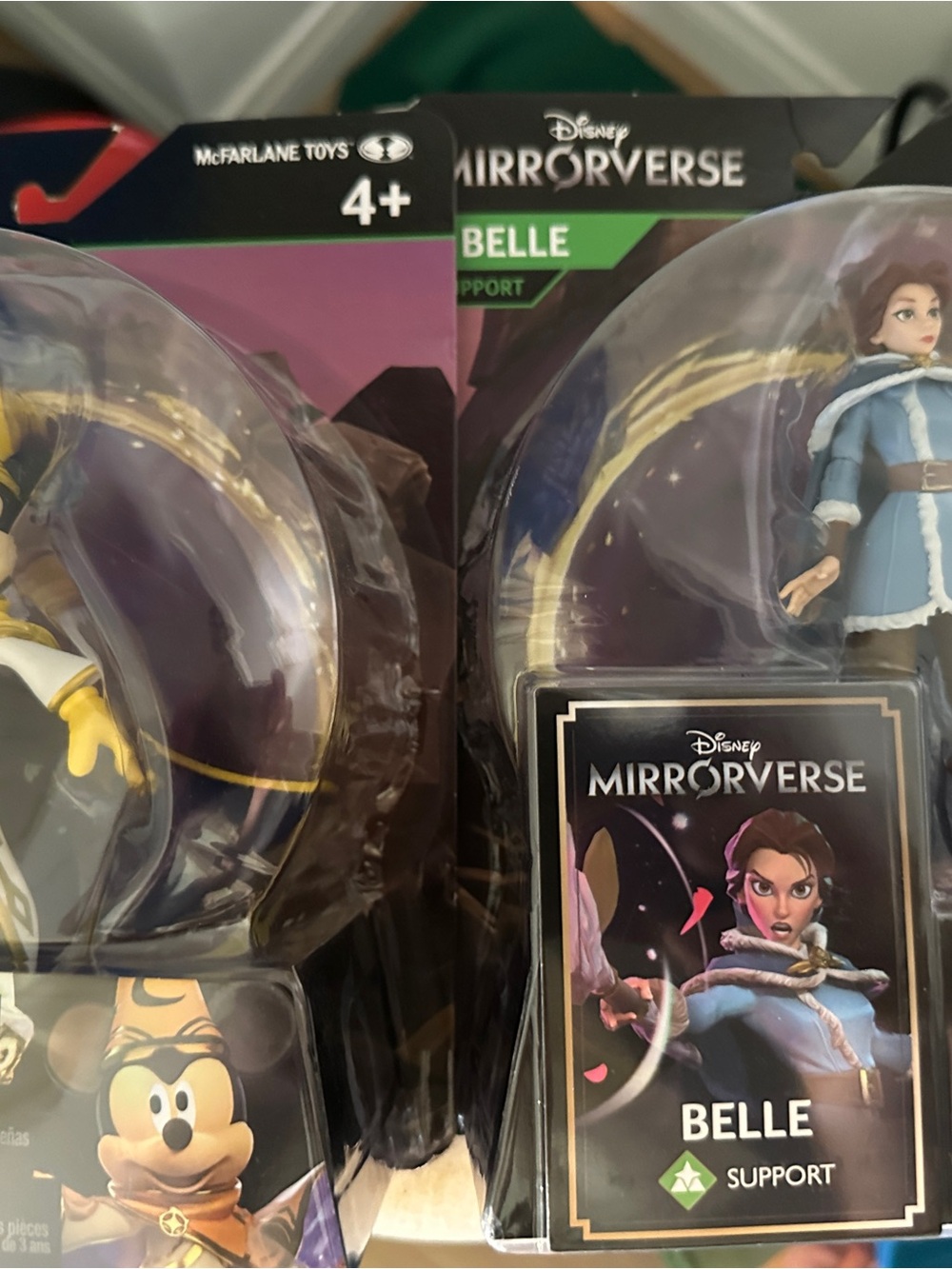 Disney lot Mirrorverse Mickey and Belle plus Doorables pack